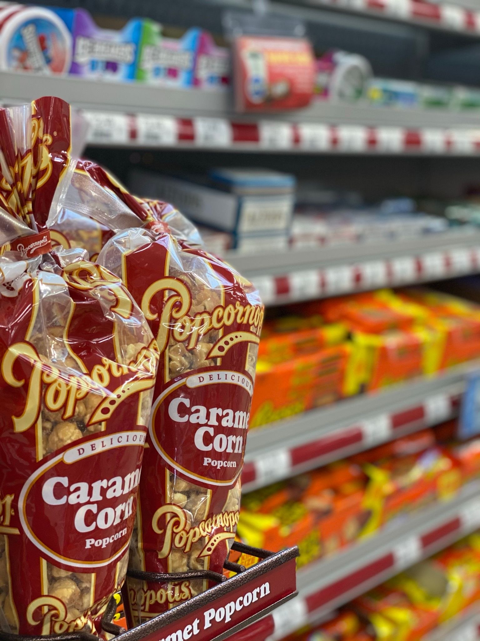 Interior Photo of Town Pump candy aisle