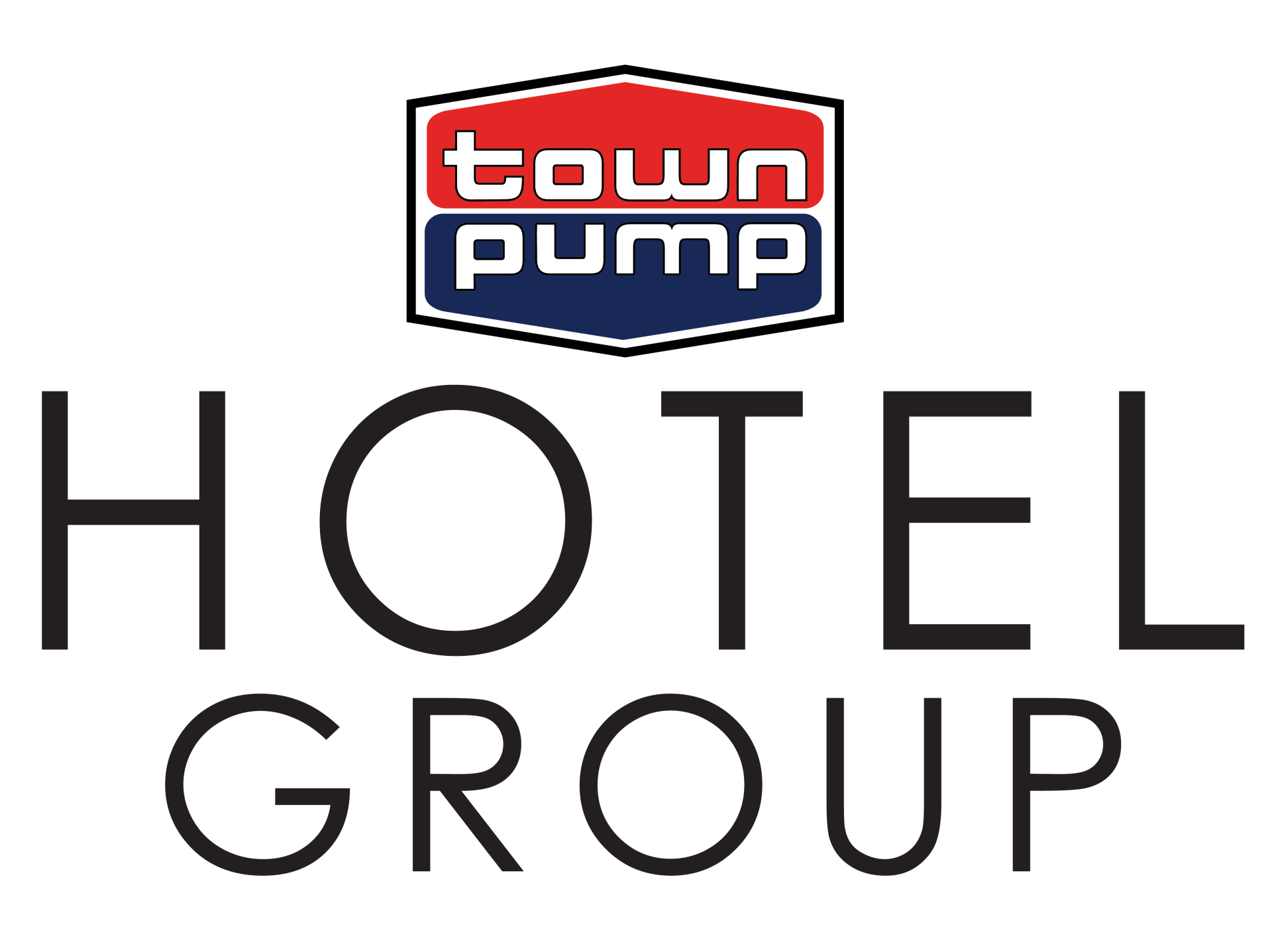 Town Pump Hotel Group logo stacked
