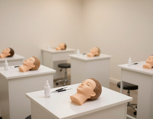 Training classroom workstations