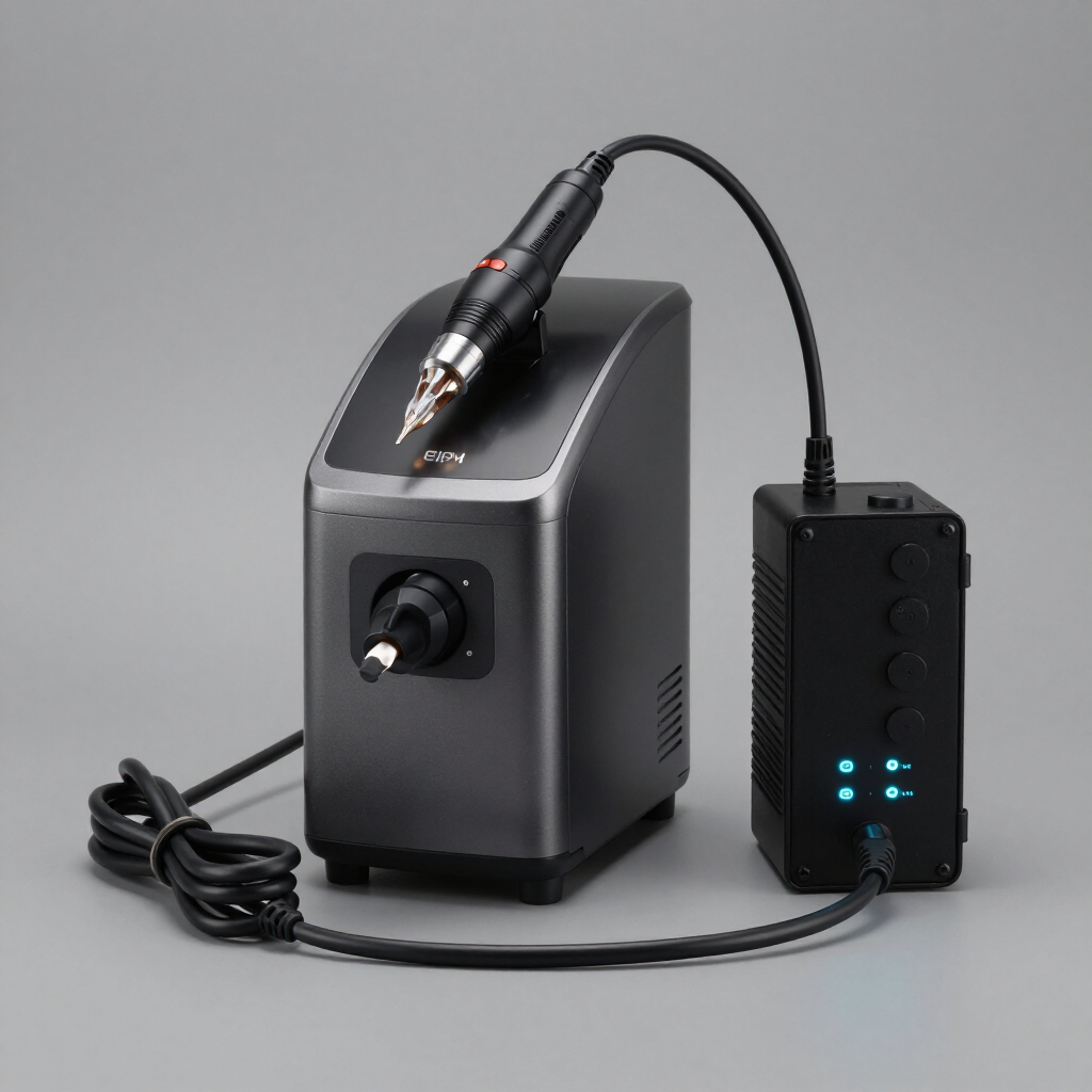 PMU machine with power supply