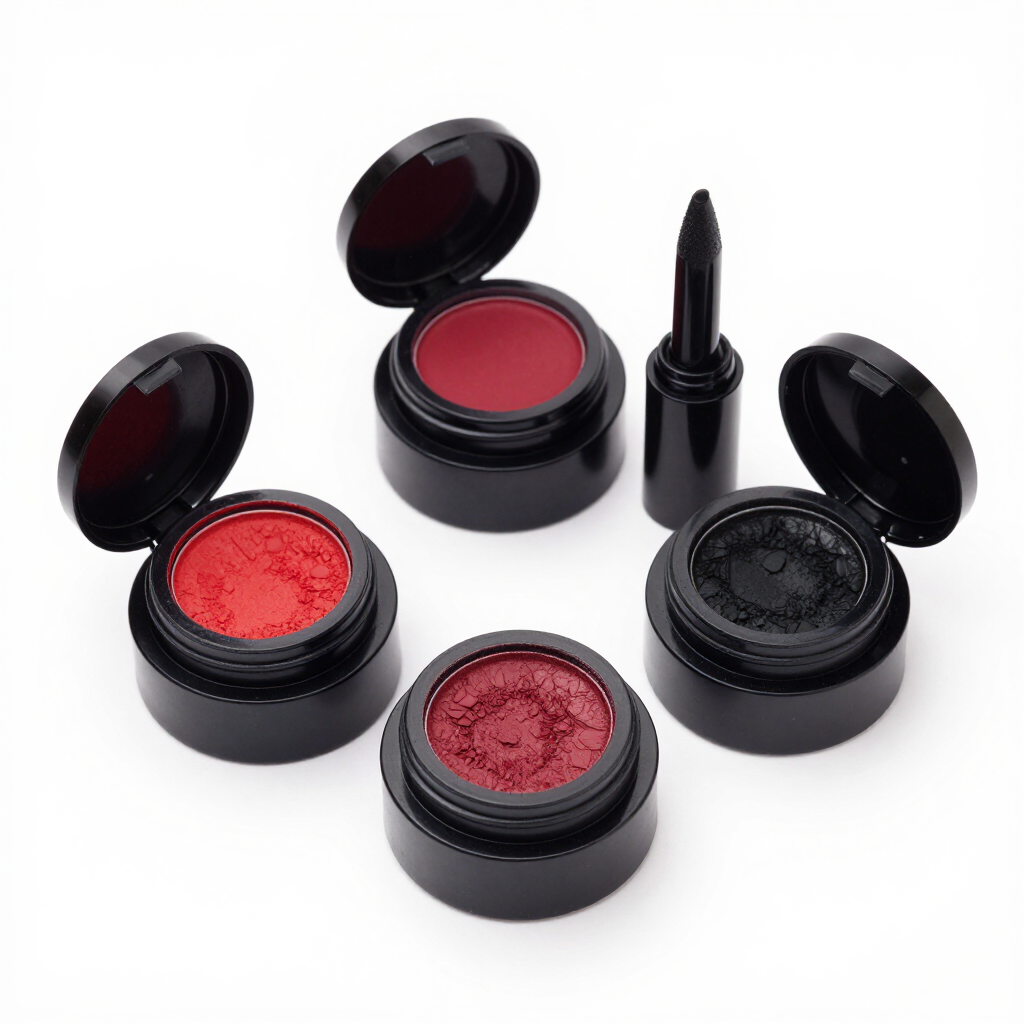 Lip and eyeliner pigment set