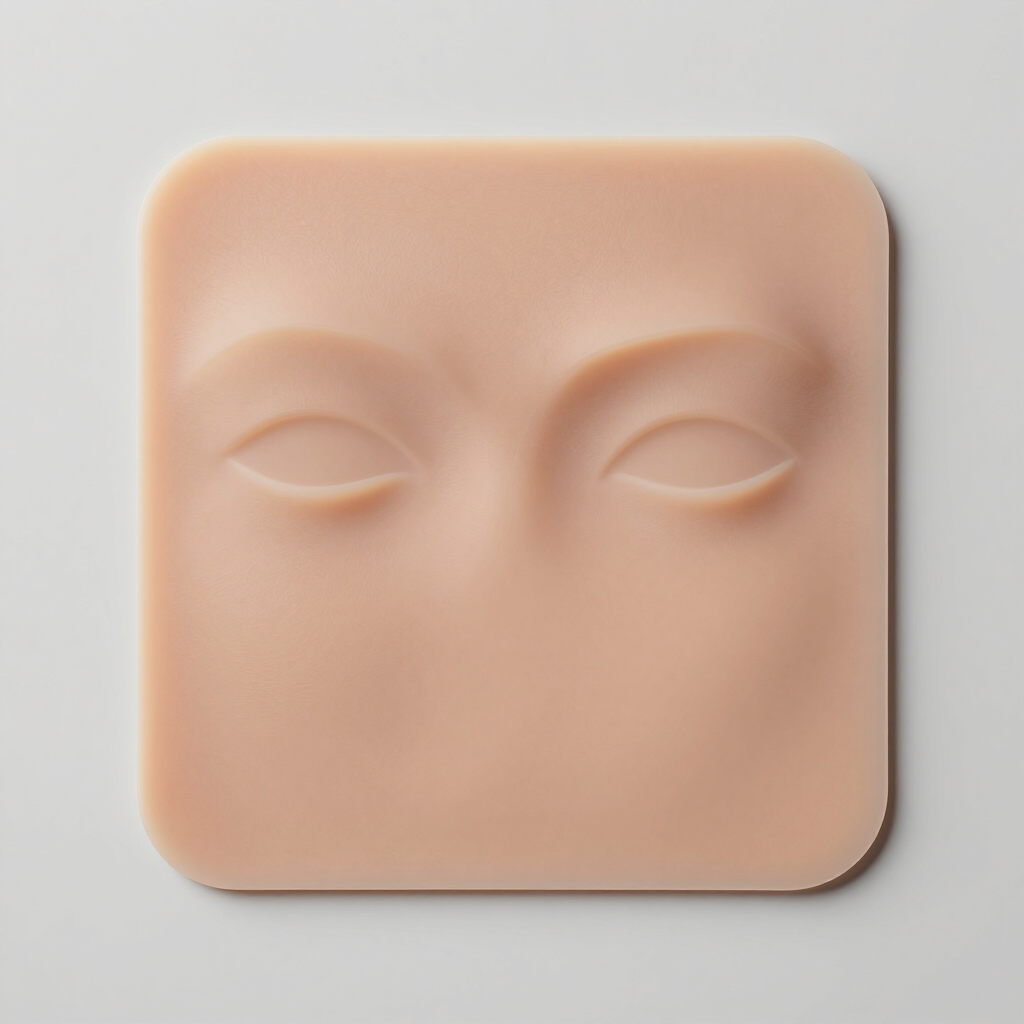 Silicone practice skin