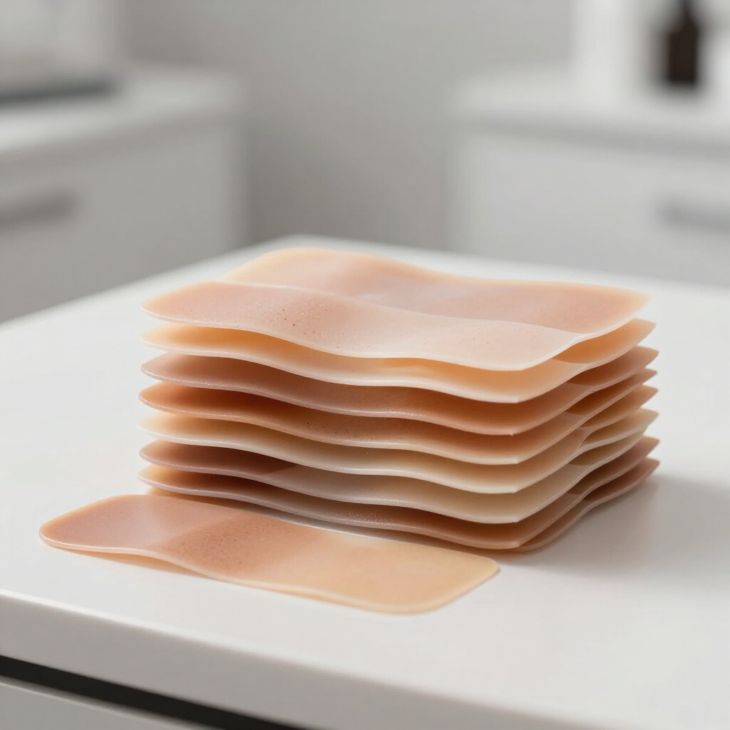 Stack of practice skins