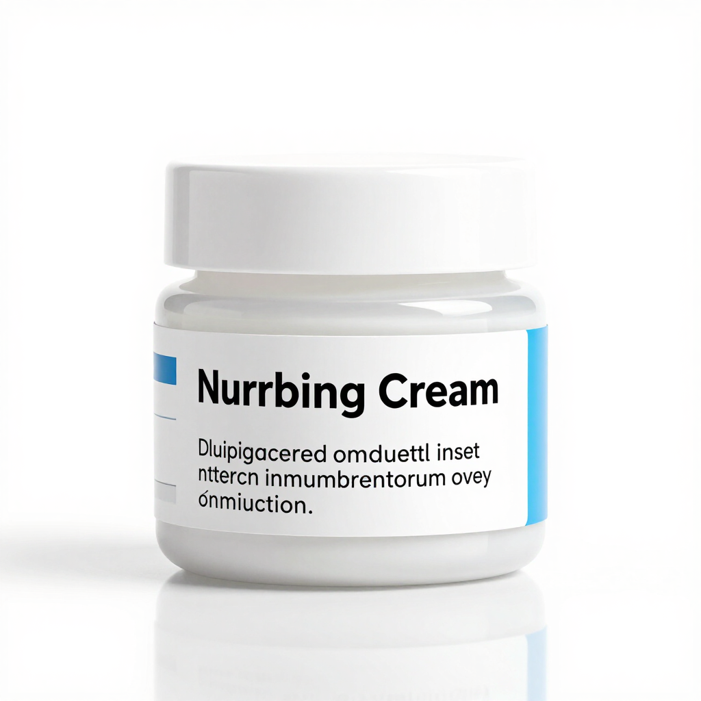 Numbing cream jar