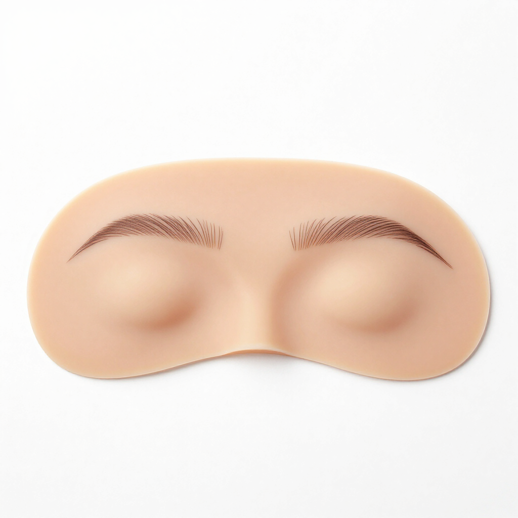 Brow practice pad