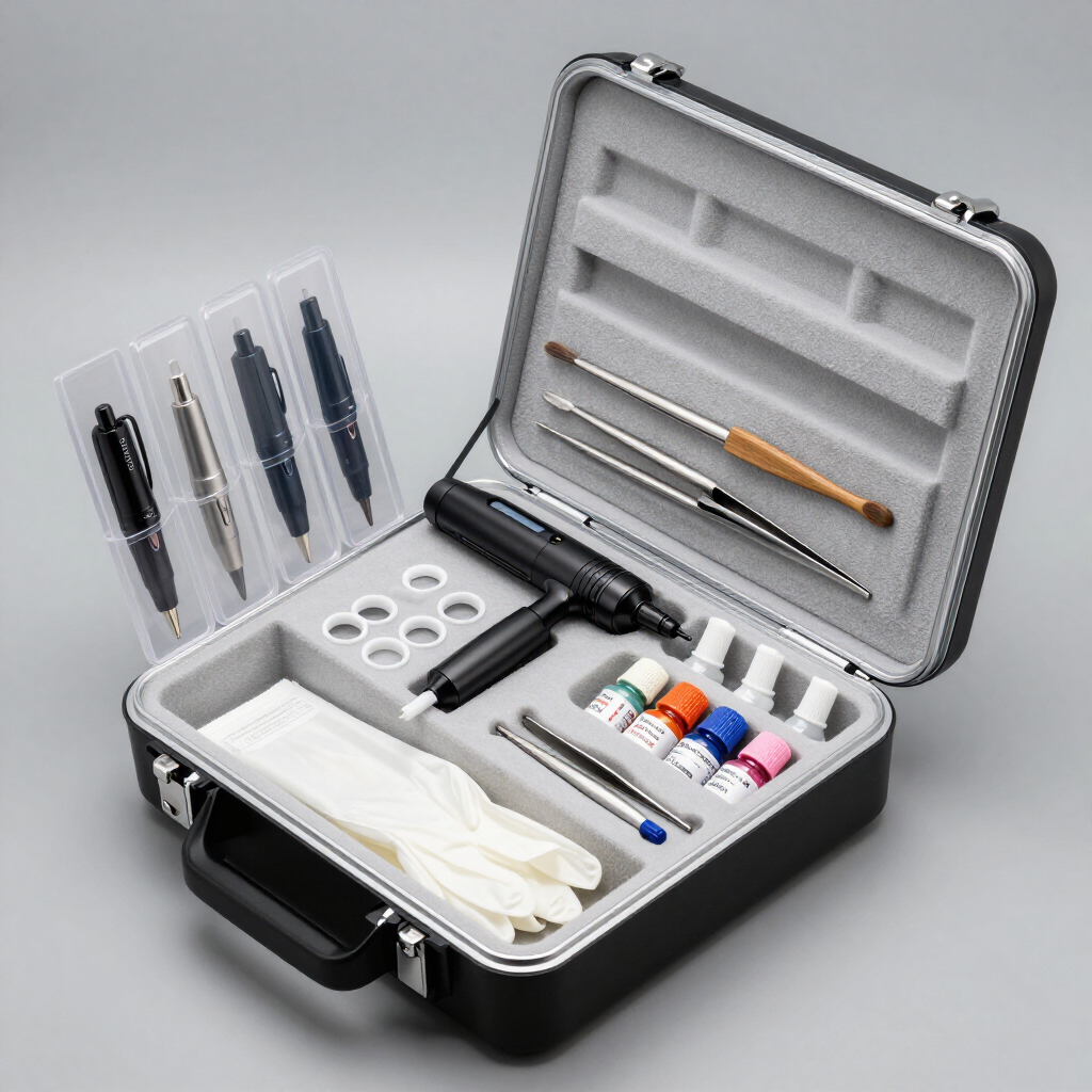 Open student kit case