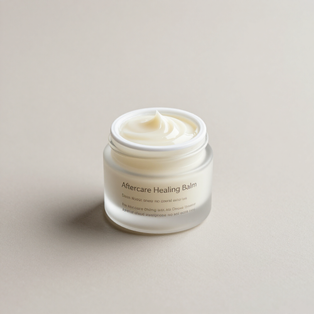 Aftercare healing balm jar