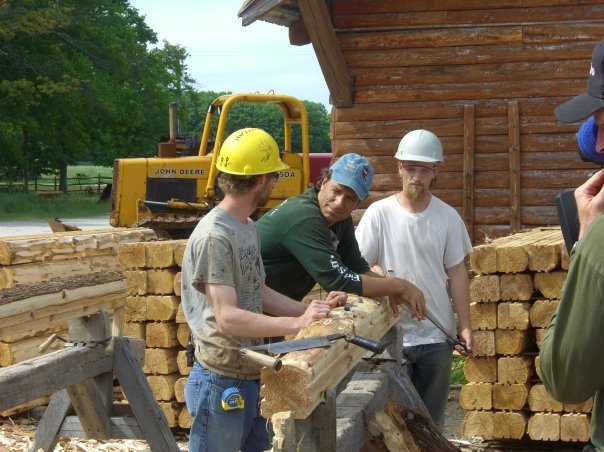 Rustic Workers RAPID RIVER RUSTIC CEDAR LOG HOMES | Dirty Jobs