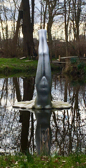 Beeld 'Najade' van Richard van der Koppel www.vanderkoppel.nl