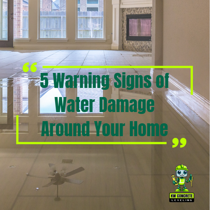 5 Warning Signs of Water Damage Around Your Home