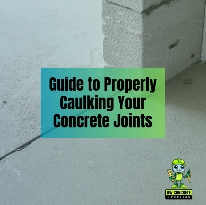 Guide to Properly Caulking Your Concrete Joints