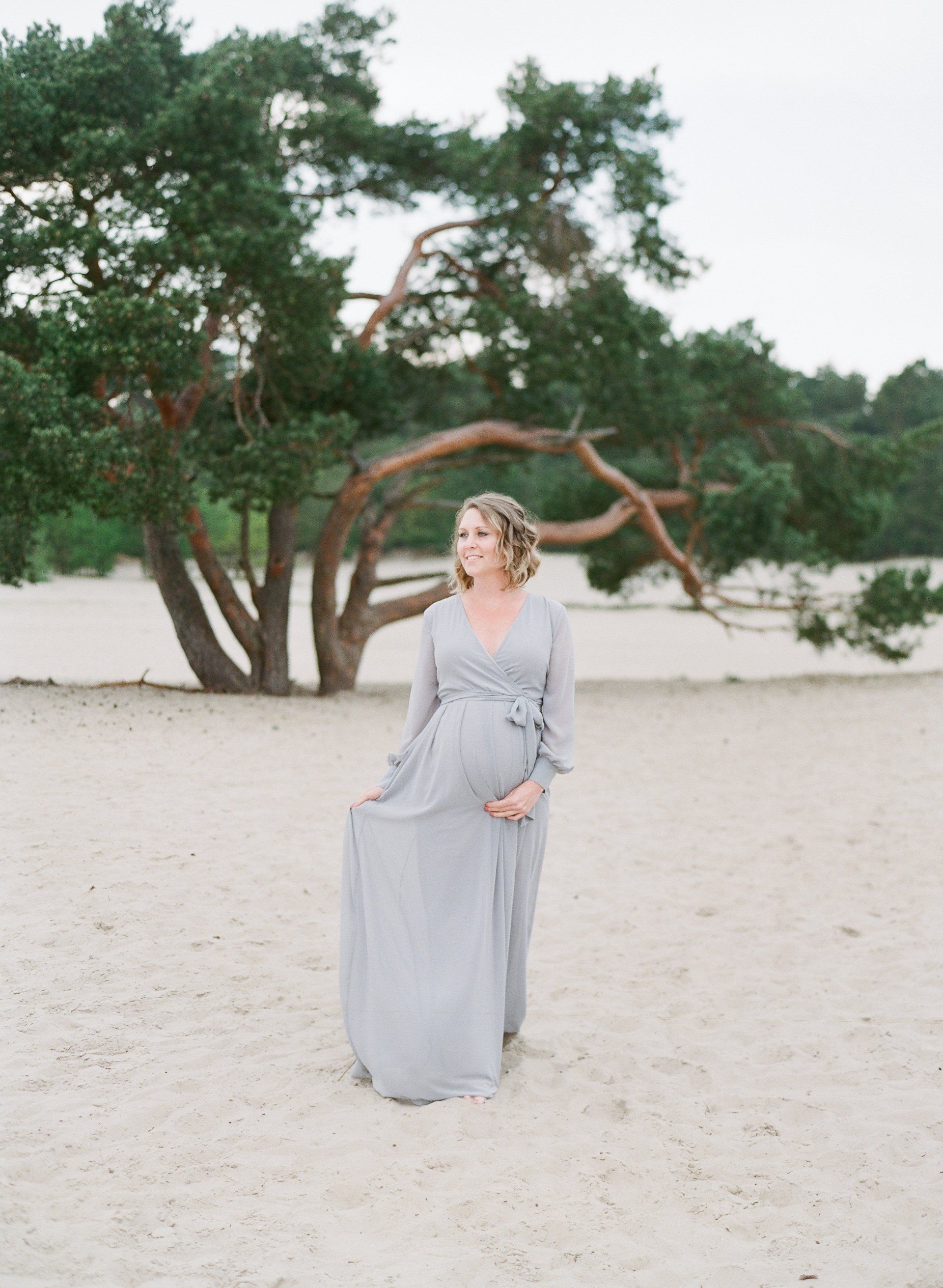 Zwangerschapsshoot haar en make-up