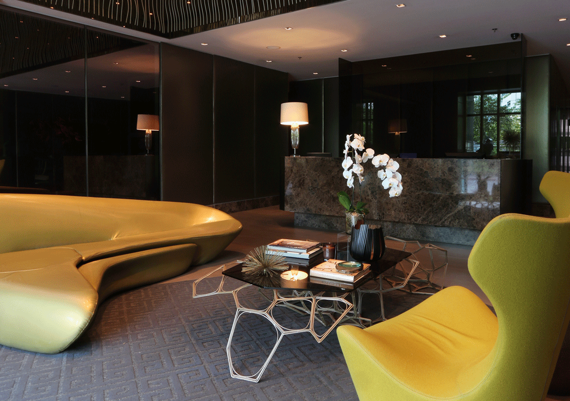 KL Serviced Residence Lobby in Makati
