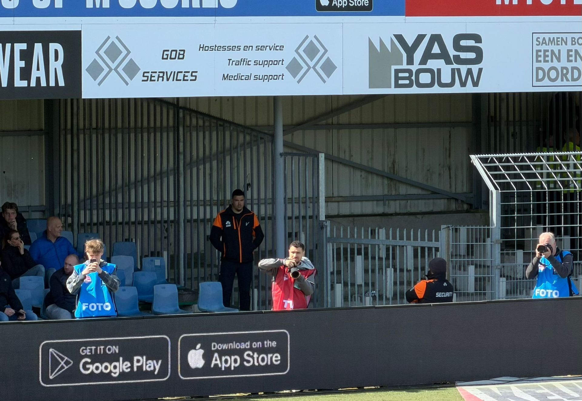 Voetbalstadion Beveiliging