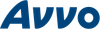 Logo for Avvo, a legal services marketplace, in a blue, handwritten-style font.