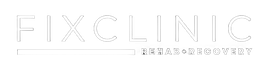 Logo for Fix Clinic, with the words 