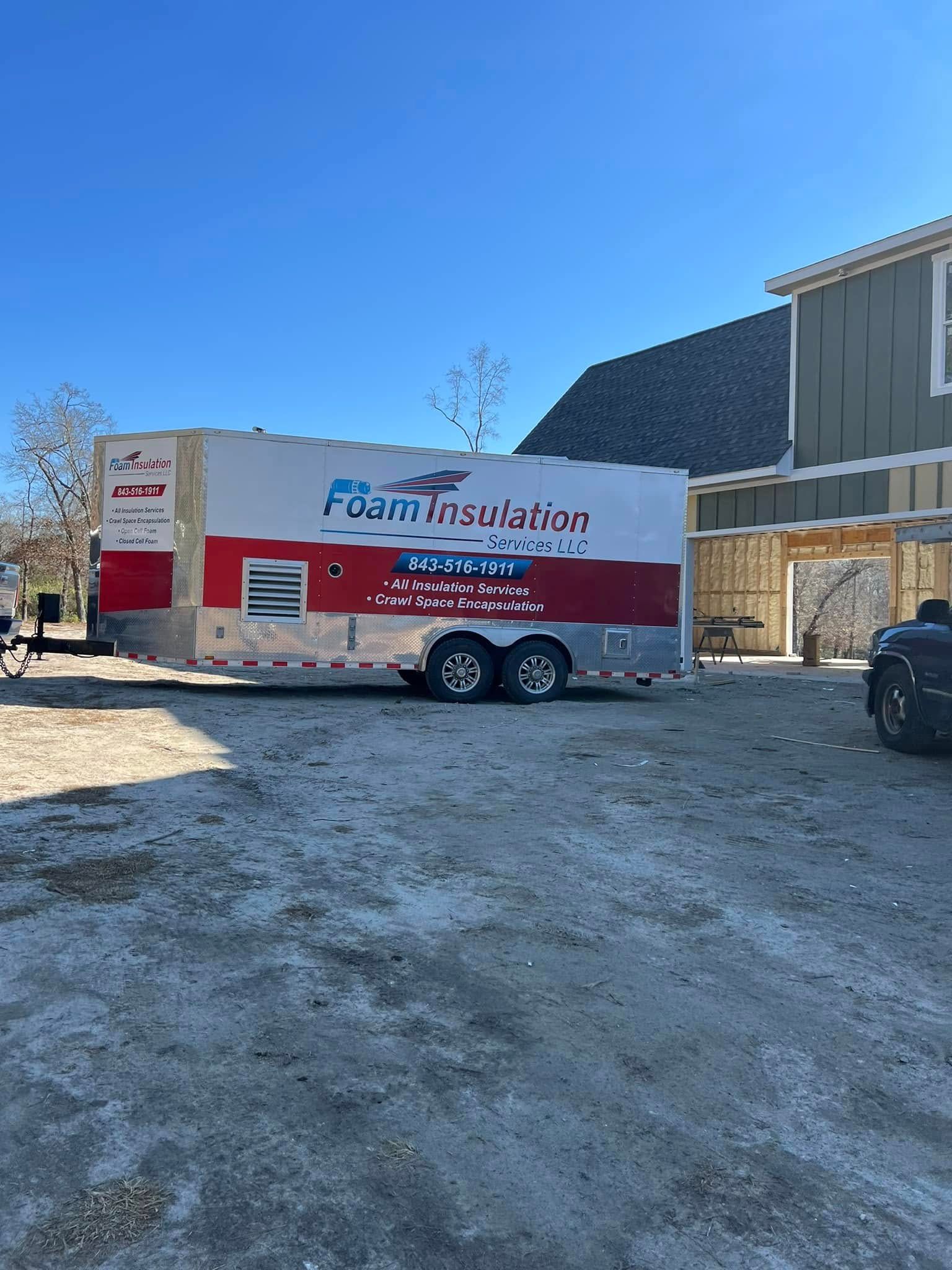 A trailer with 