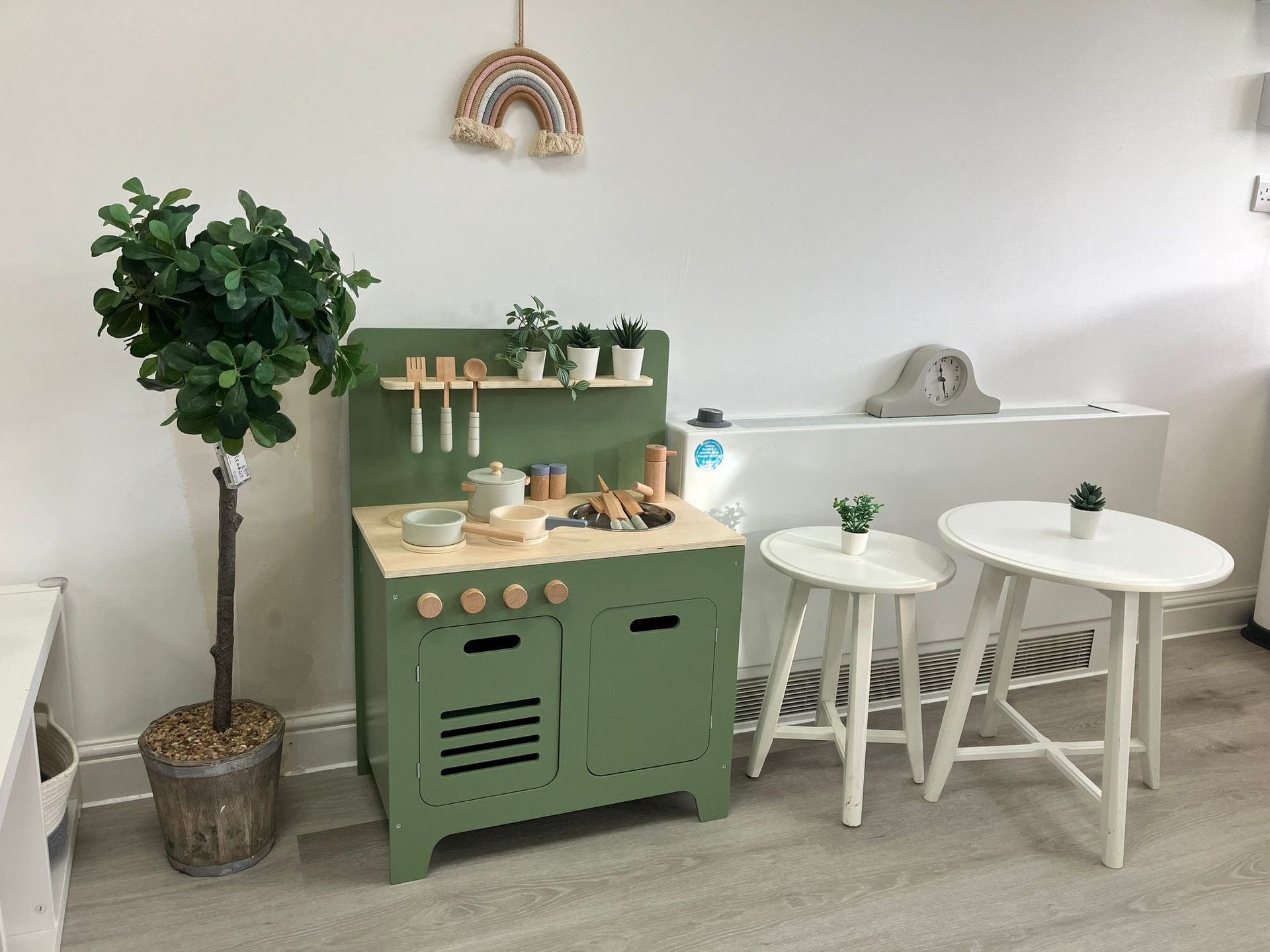 Role play area for children to enjoy. 