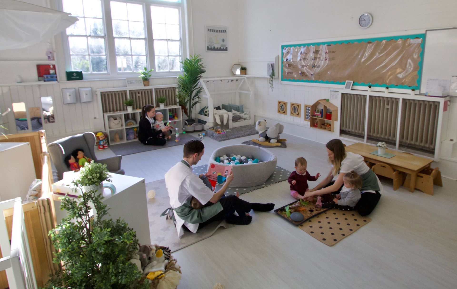 The babies room at Toad Hall Haslemere.