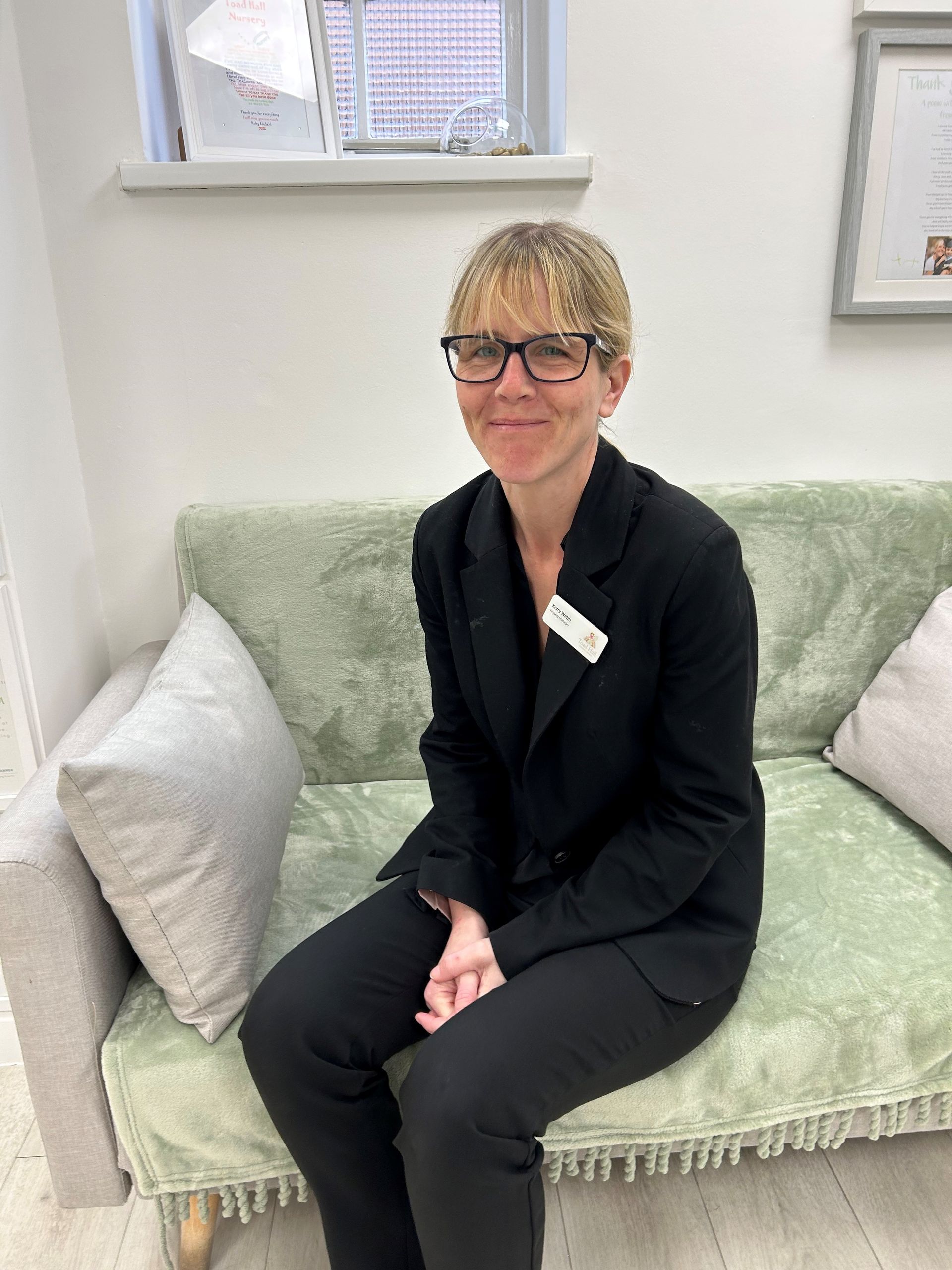 Kerry, Nursery Manager at Toad Hall Nursery in Horley.