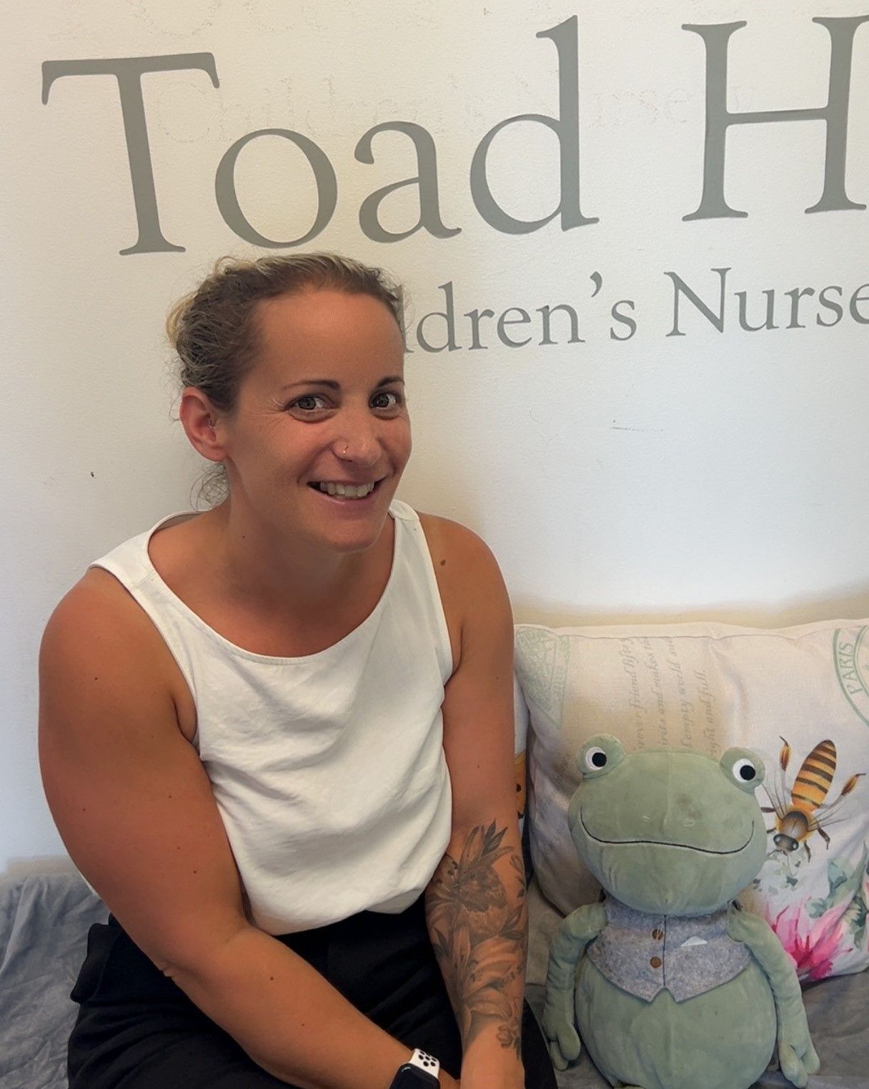 Alicia, the Nursery Manager at Berkhamsted.