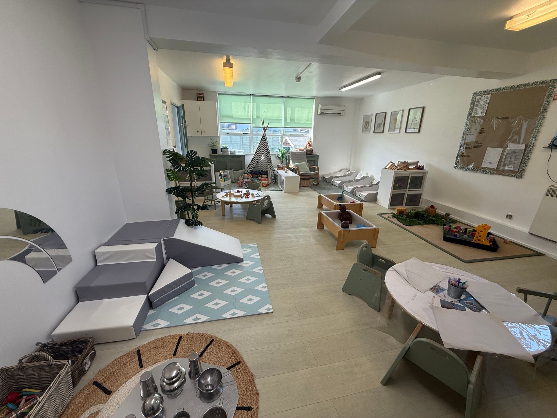 Our babies room at our Langley nursery.