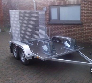 motoraanhangwagen geremd