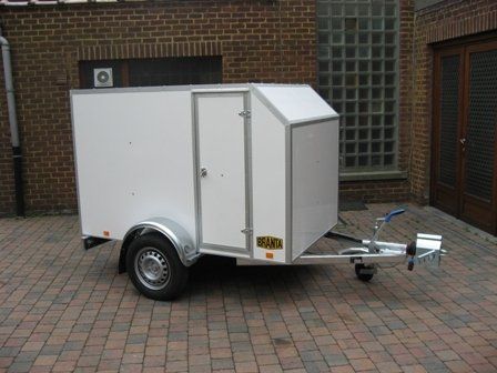 kastaanhangwagen met afschuining