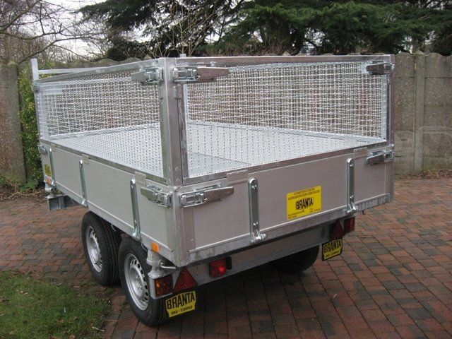 kipaanhangwagen ongeremd