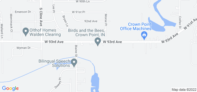 Map of business location