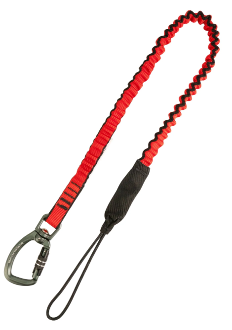 GRIPPS® Bungee Tether Dual-Action Swivel Carabiner - 7kg - H01073