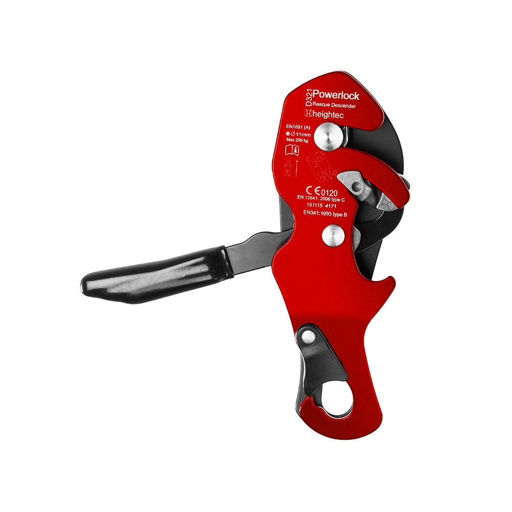 POWERLOCK tower rescue and evacuation descender
