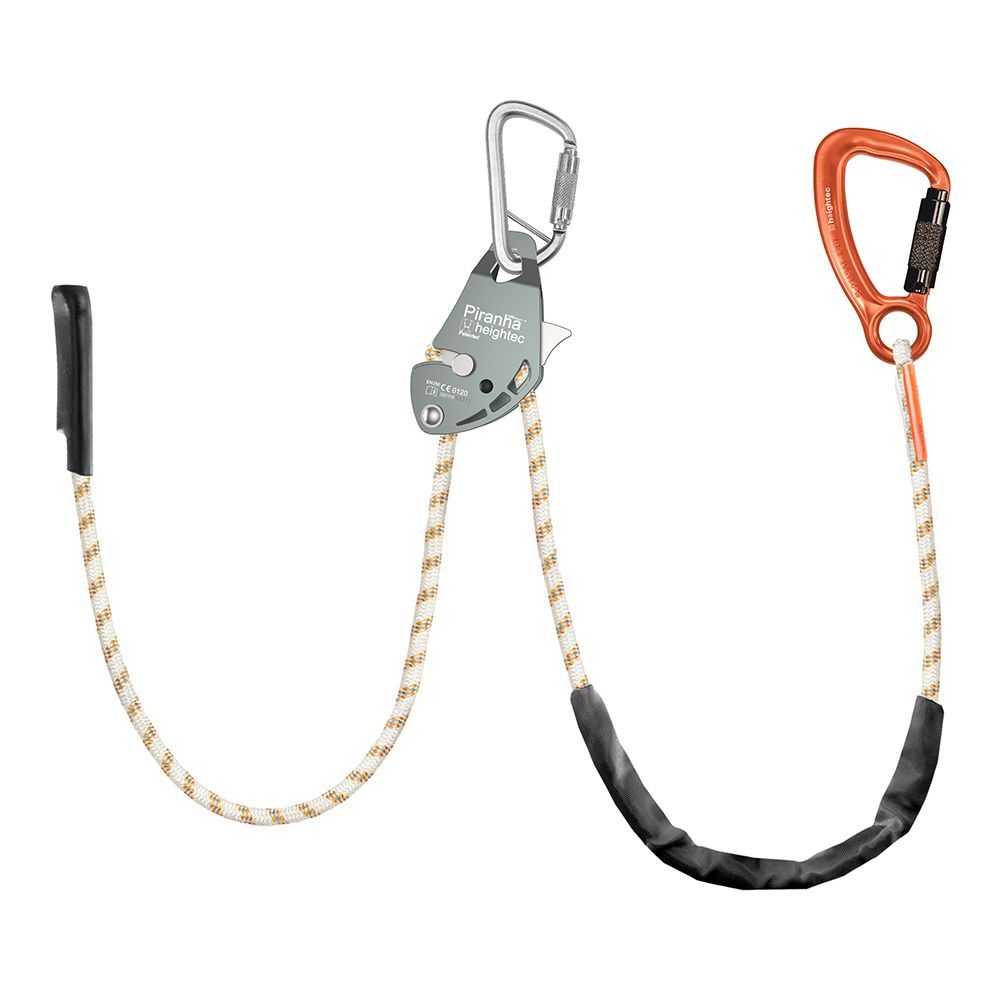 Heightec PIRANHA adjustable lanyard – twistlock, tri-act 2m