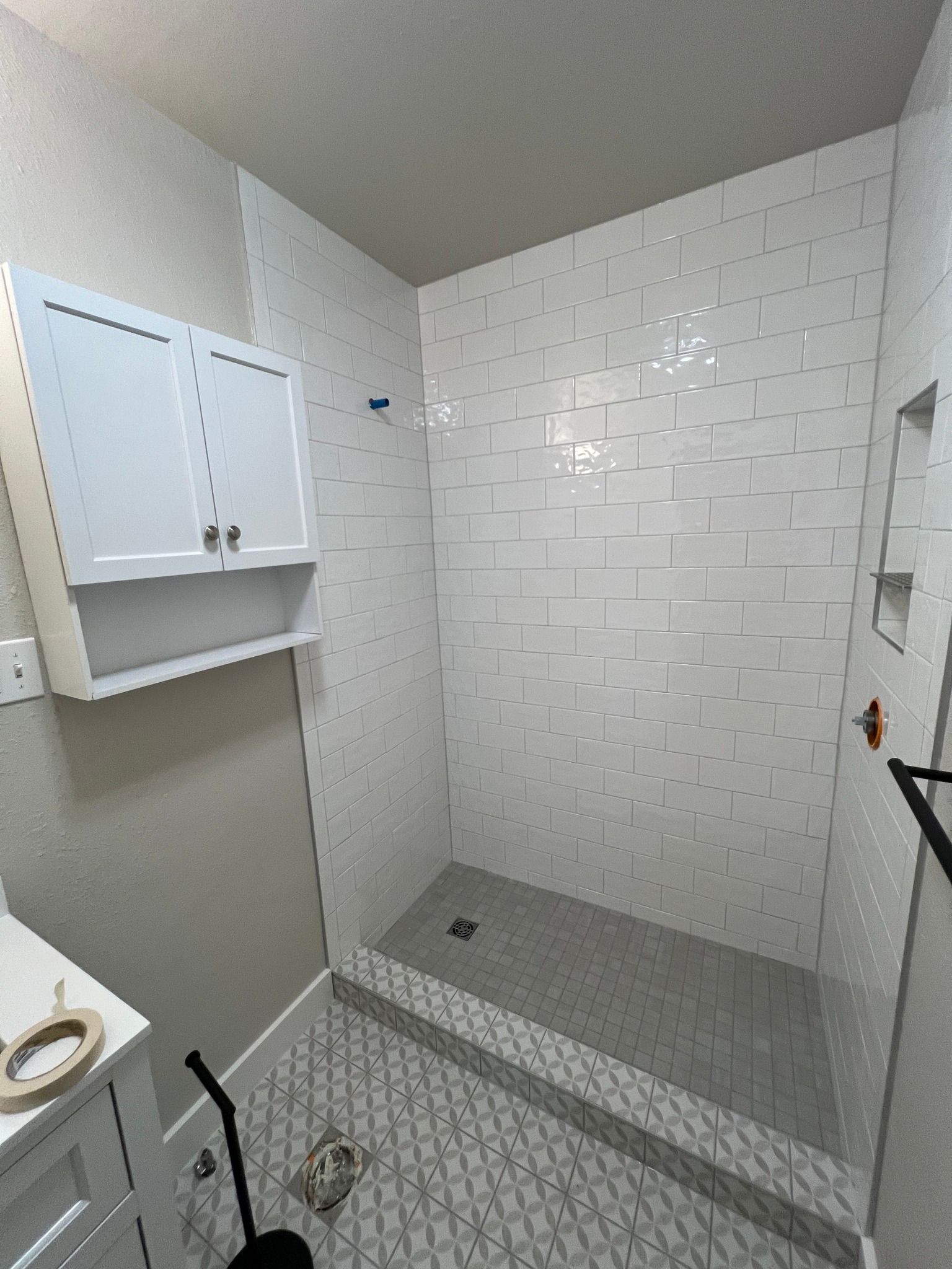 Renovated Shower
