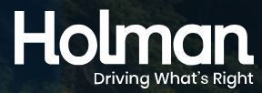 Holman logo with the tagline 