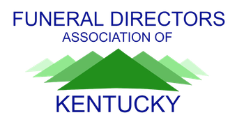 The logo for the funeral directors association of kentucky