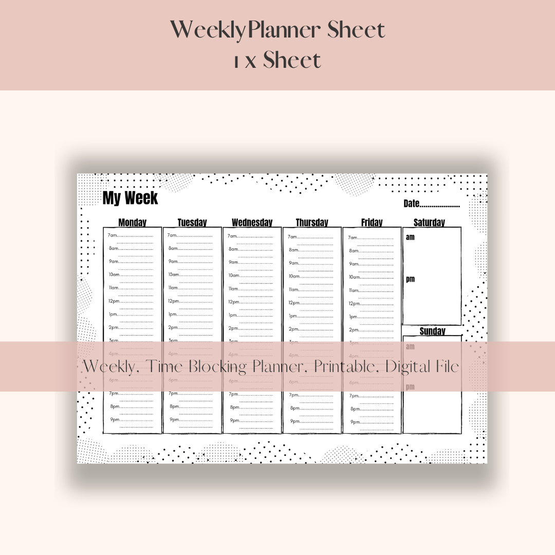 The Weekly Planner
