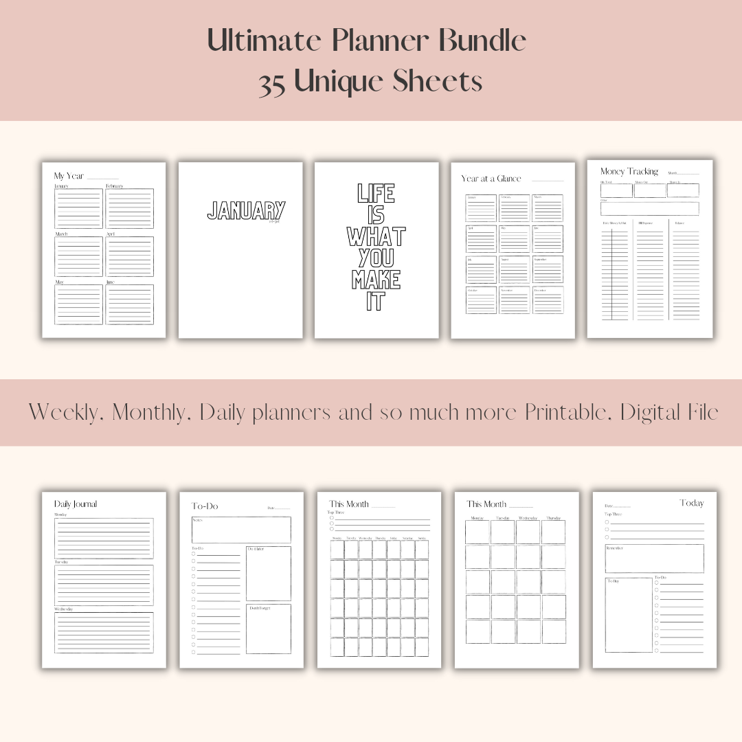 The Ultimate Planner Bundle