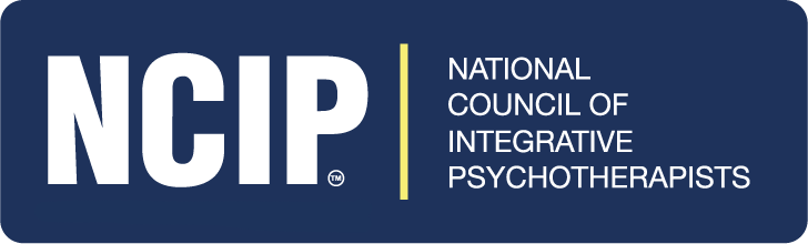 The logo for the national council of integrative psychotherapists