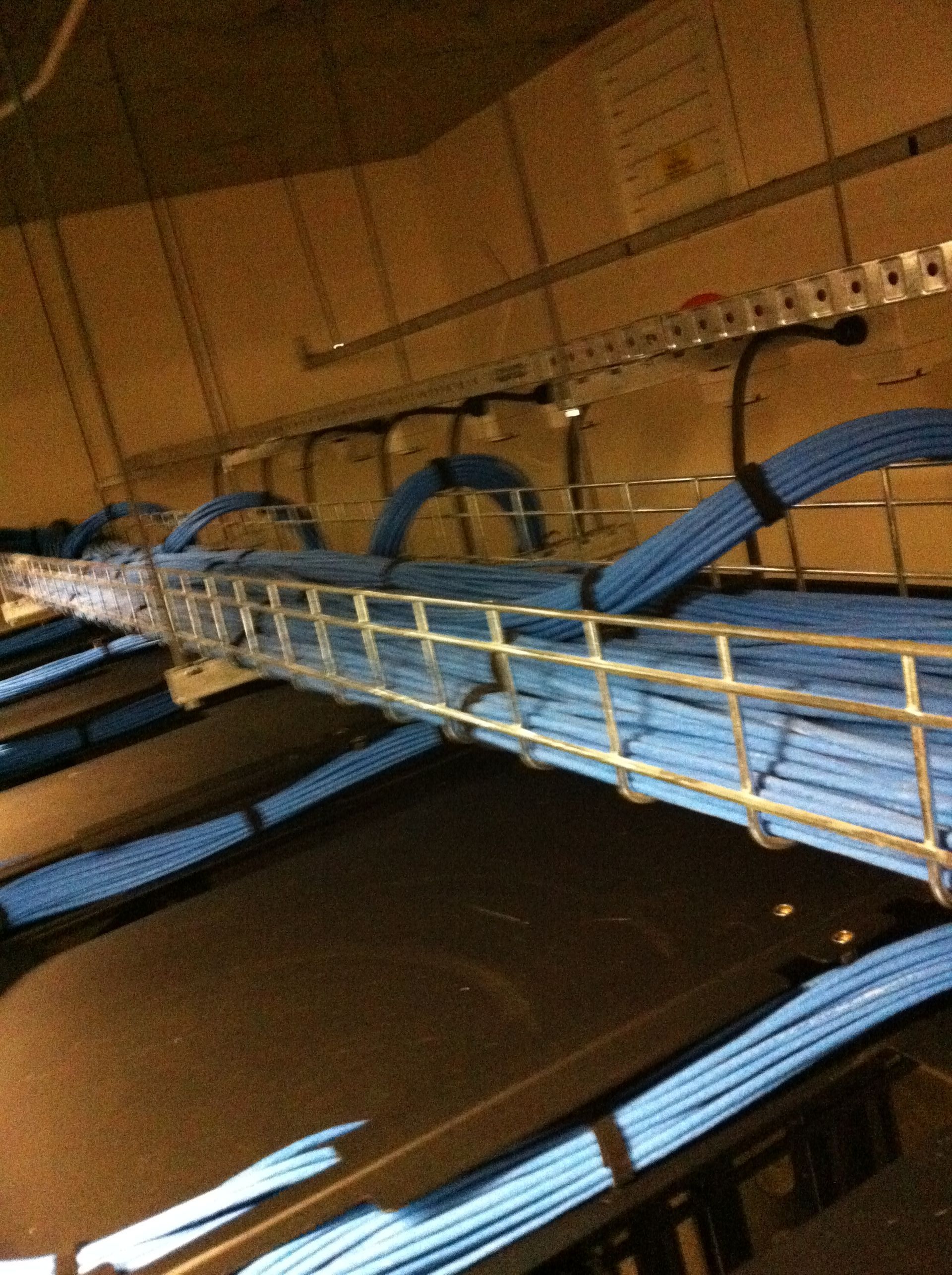 A Bunch of Wires Are Hanging From the Ceiling — State Connect In Casino, NSW