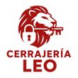 Logotipo de cerrajería leo