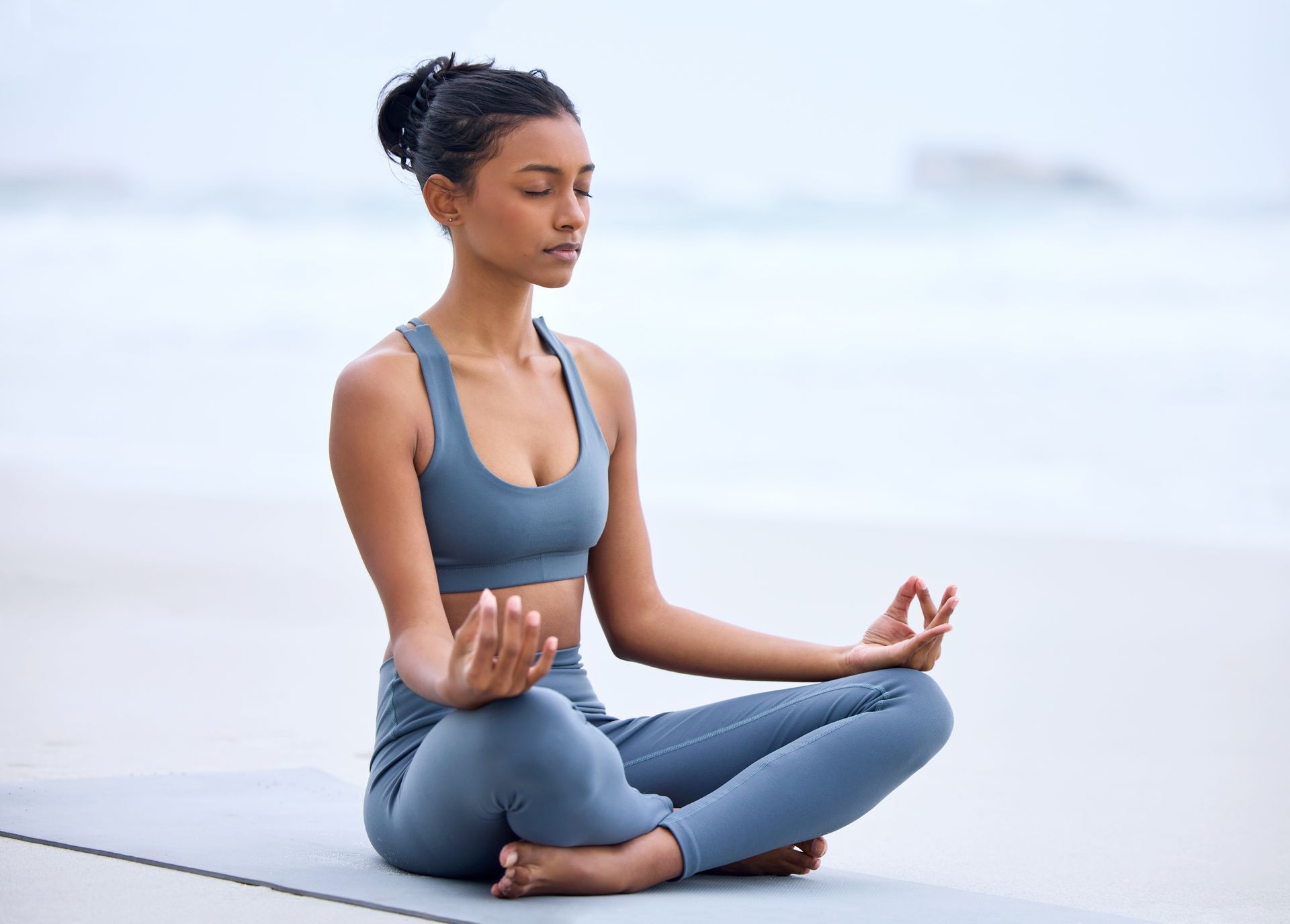 Woman Doing Yoga