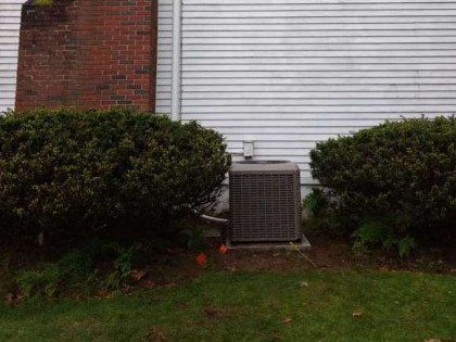 A Brown Air Conditioner — Acton, MA — Colonial Comfort A Brown Air Conditioner — Acton, MA — Colonial Comfort