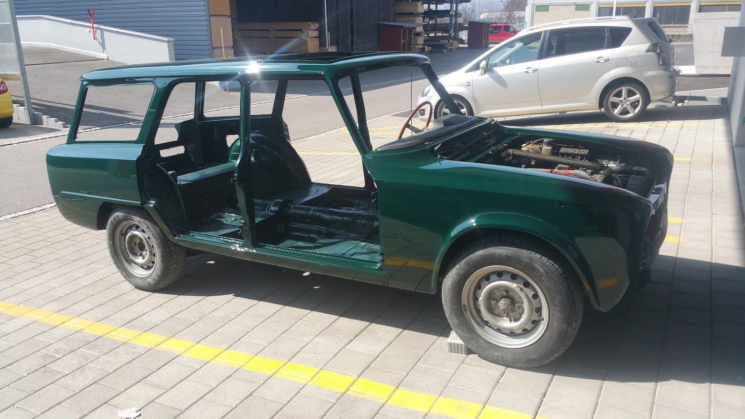 grünes Auto