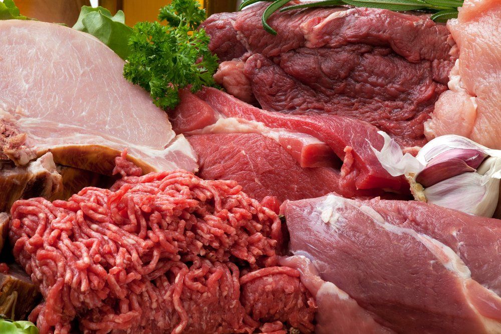 Fresh Raw Meat Background with Smoked Pork Chops — Byron Bay Pork & Meats Butchery in Mullumbimby, NSW