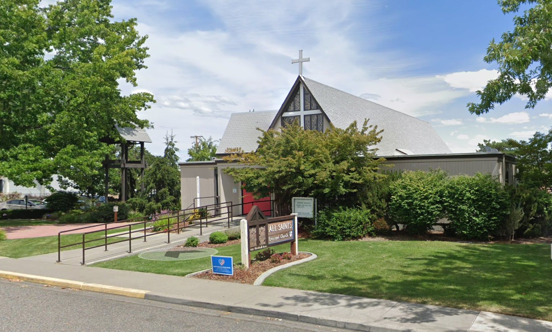 Outside of Church