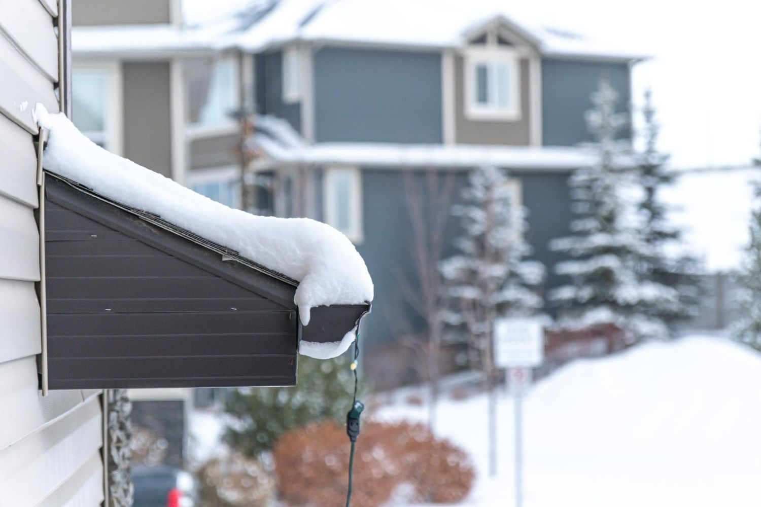 winter gutter