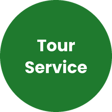Green circular button labeled βTour Serviceβ