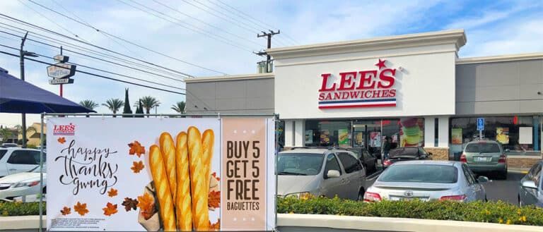 Lee's Sandwiches Franchise