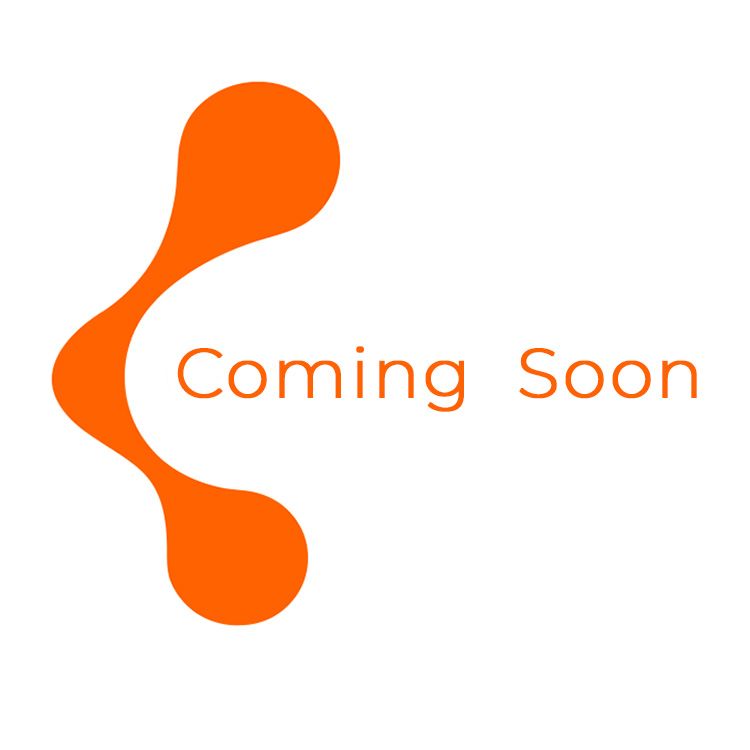 Orange abstract logo with “Coming Soon” text on a white background
